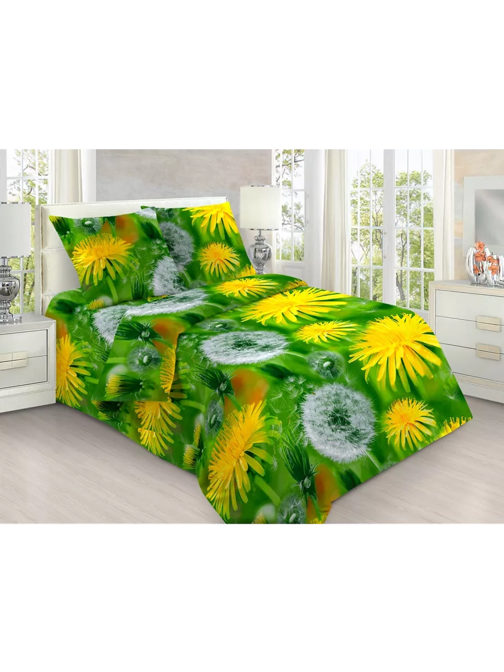 Постельное белье 1.5 спальное 100% хлопок