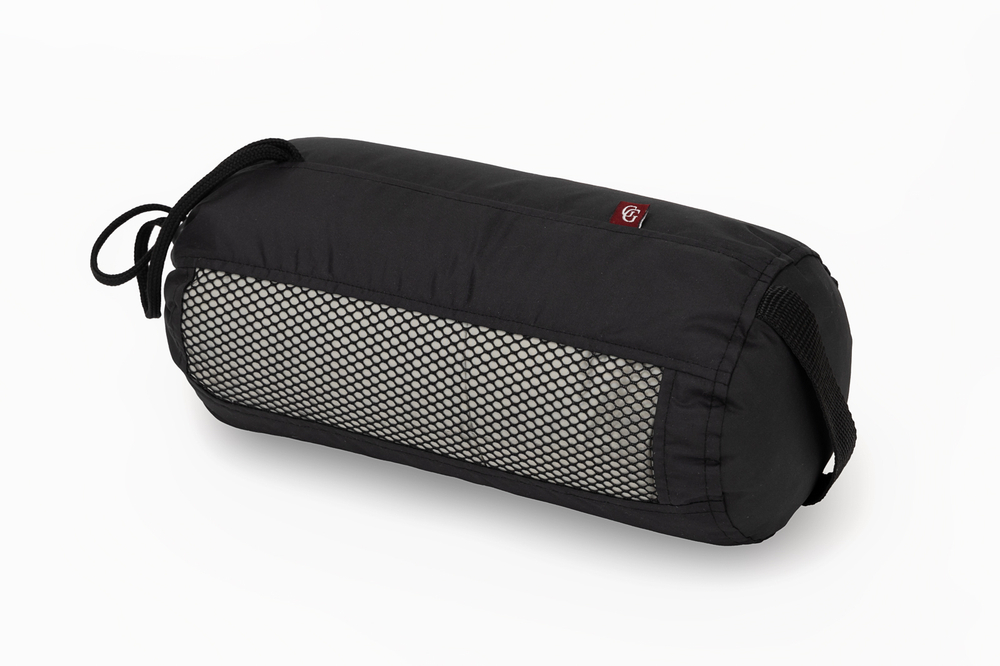 Плед дорожный пуховый 140х200 German Grass Travel Plaid Graphite серый