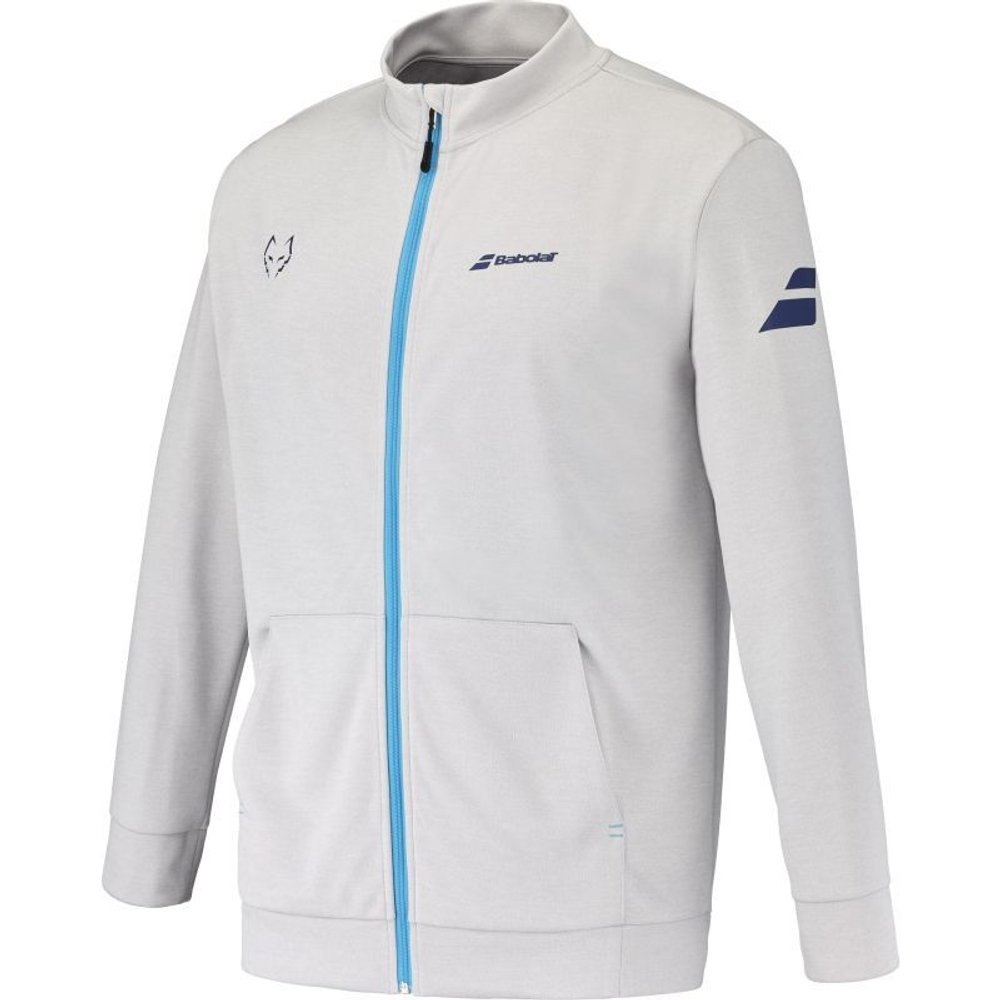 Мужская теннисная кофта Babolat Jacket Lebron - серый