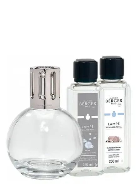 Maison Berger Paris Набор лампы Essentielle + 2x ароматического масла "хлопок" и "нейтральный" 250 мл. 4691