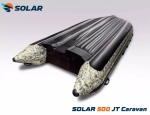 Лодка надувная моторная solar-500 caravan jet tunnel