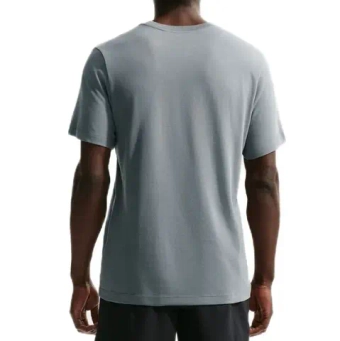 Мужская теннисная футболка Nike Dri-Fit Winning - smoke gray/black