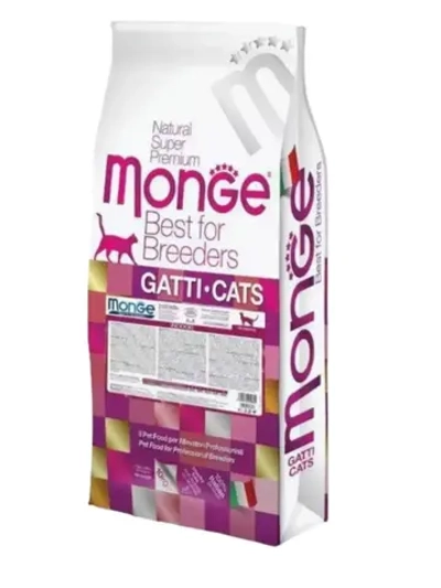 Monge (Монж Кэт Индур) Cat PFB Daily Line Indoor для домашних кошек с Курицей, 10 кг.