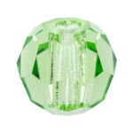 Бусины стекло ⌀4 мм, 24 шт, светло-зеленый/peridot, Preciosa 451-19-602