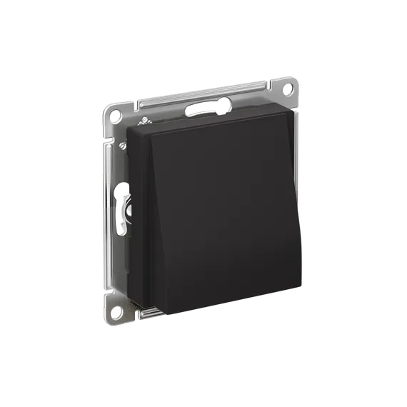 Вывод кабеля Systeme Electric AtlasDesign Карбон ATN001099