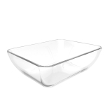 Форма для выпечки стекло, 22х27х9 см, 3.5 л, прямоуг, Pyrex, Daily, 344B000/3046