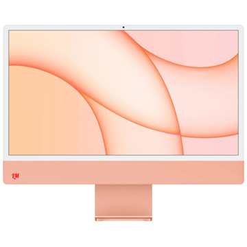 Apple iMac 24" Retina 4,5K, (M1 8C CPU, 8C GPU), 8 ГБ, 512 ГБ SSD, оранжевый