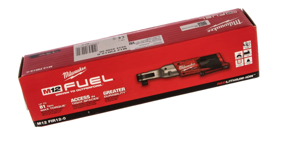Аккумуляторная импульсная трещотка Milwaukee M12 FIR12-0 FUEL 4933459800