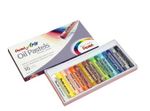 Пастель масляная художественная PENTEL "Oil Pastels", 16 цветов, круглое сечение, картонная упаковка, PHN4-16