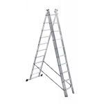 Лестница алюминиевая 3 секционная 3*10  UFUK PRO 411310