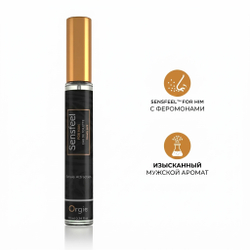 Туалетная вода с феромонами Orgie SENSFEEL, для мужчин, 10 мл