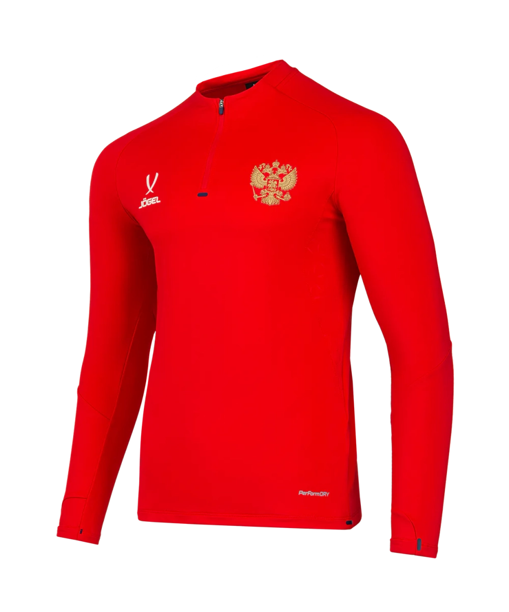 Джемпер тренировочный JÖGEL NATIONAL PerFormDRY Training Zip Top, красный