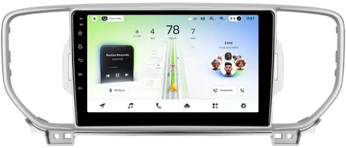 Магнитола для KIA Sportage 4 2016-2018 (без штатной КЗВ) - Teyes CC4L монитор 9" IPS, Android 14, Быстрая, Snapdragon 662, CarPlay, 4G SIM-слот
