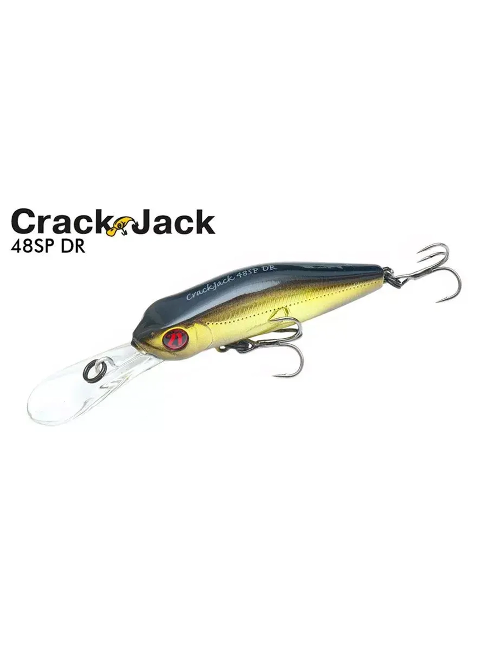 Воблер Crackjack 48SP-DR 48мм. 3.7гр. 1.8-2 м. R45