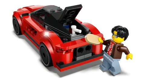 Конструктор LEGO City 60448 Красный спортивный автомобиль