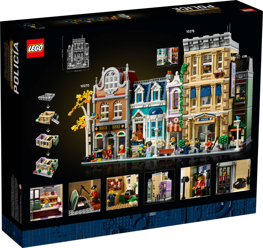 Конструктор LEGO Icons 10278 Police Station