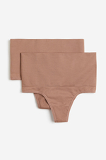 Комплект из 2 трусов-стринг Medium Shape - H&M