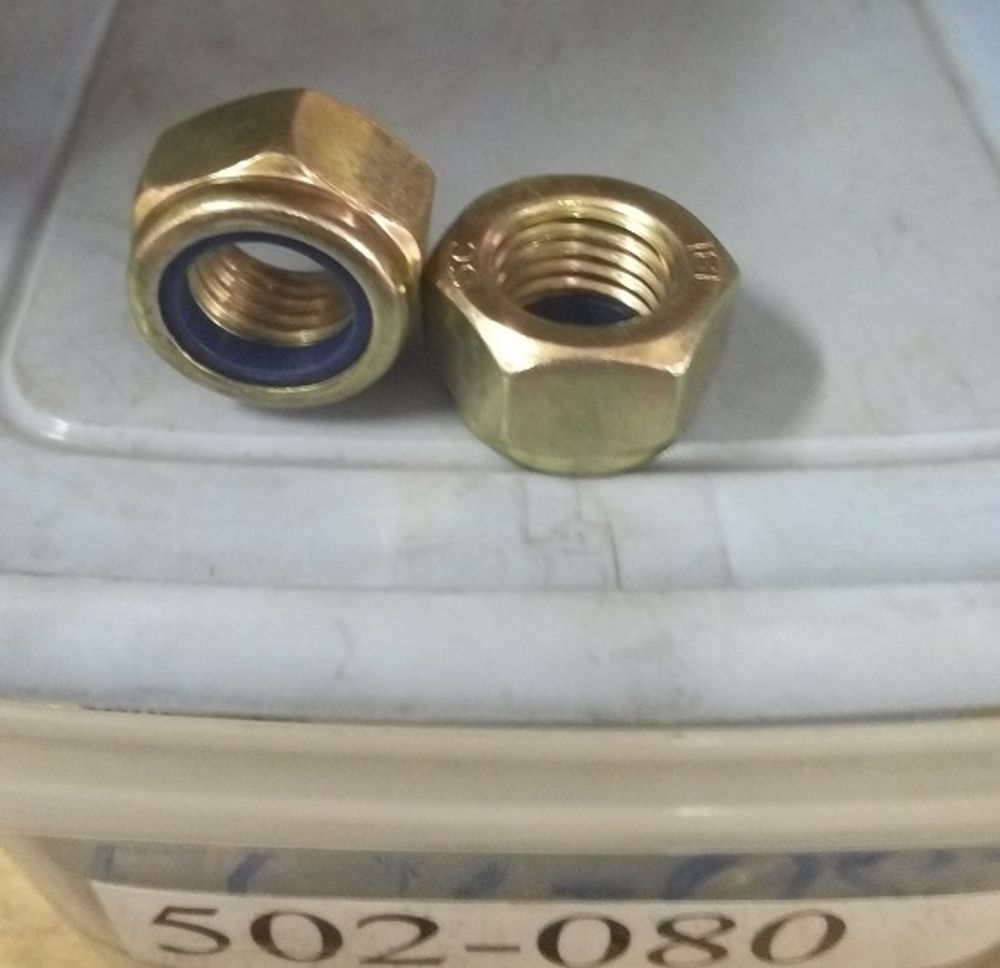Гайка / NUT NYLOC M20 АРТ: 502-080 Гайка / NUT NYLOC M20 АРТ: 502-080