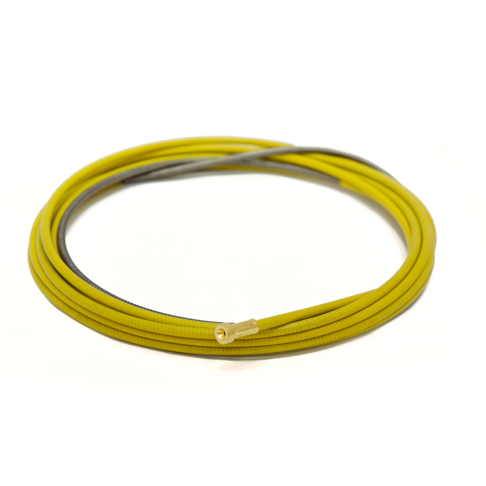Изолированный стальной канал жёлтый Ø 1.2-1.6mm, 4m