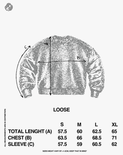 LOOSE sweatshirt