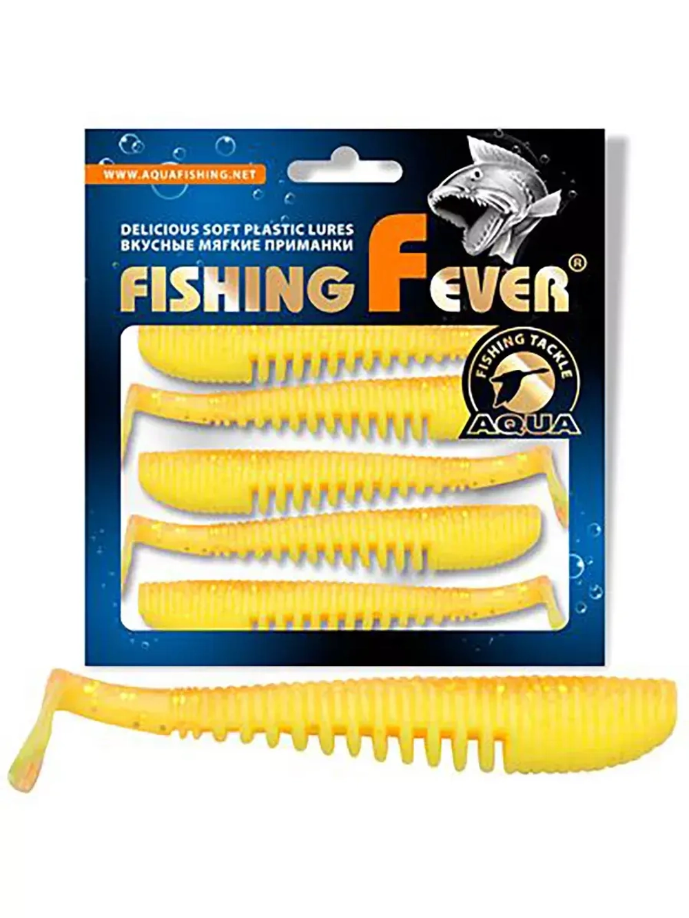 Мягкая приманка риппер FishingFever 7,0cm,3,0g,2 уп. по 5 шт