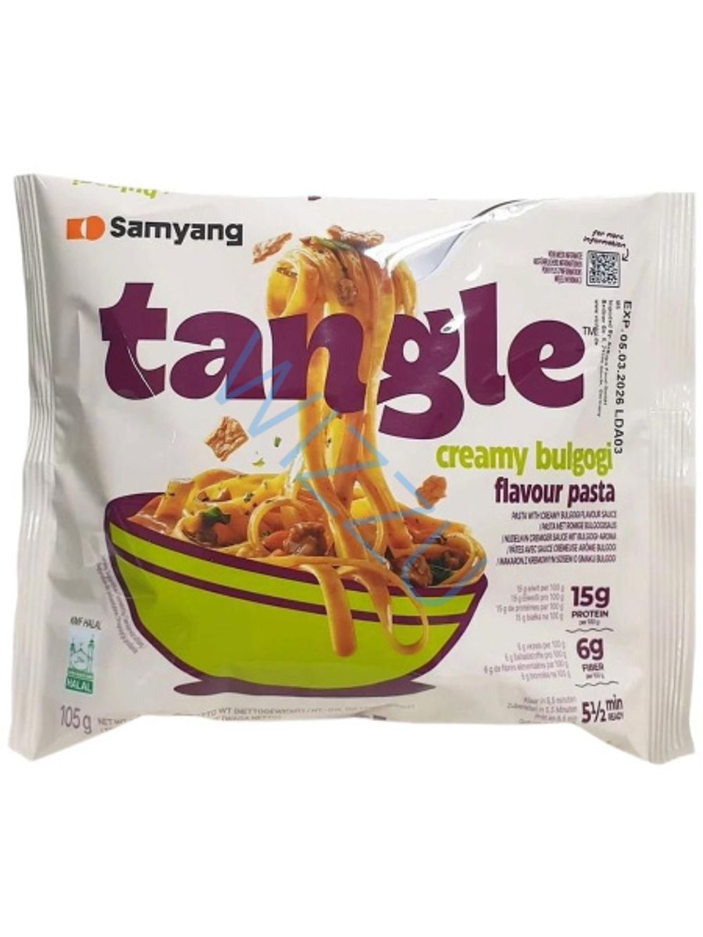 Лапша со сливочным соусом Бульгоги Tangle стакан, 105 г