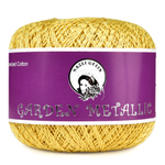 Пряжа Garden Metallic, 50г, 280м, 99%мерсеризованный египетский хлопок, 1%люрекс (цена 1шт)