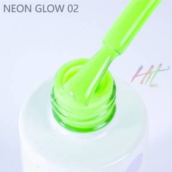 Гель-лак ТМ "HIT gel" №02 Neon glow, 9 мл