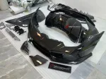 Широкий карбоновый обвес для Lamborghini Huracan LP610 LP580 Evo 2015-2022 Ламборгини Хуракан