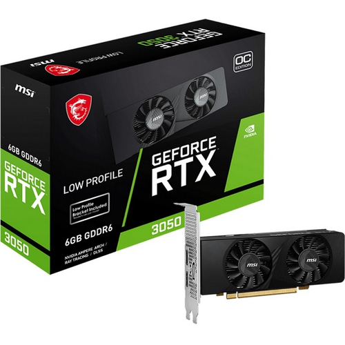 Видеокарта MSI GeForce RTX 3050 LP E OC 6GB (RTX 3050 LP E 6G OC)