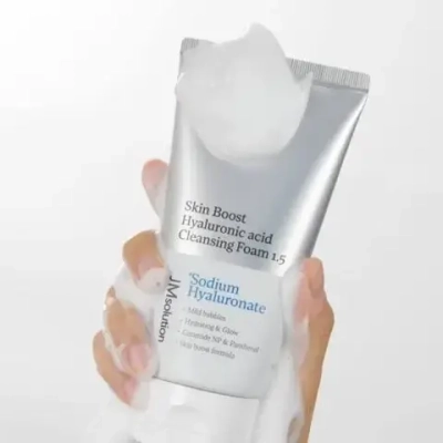 Пенка для умывания Jmsolution Skin Boost Hyaluronic Acid Cleansing Foam,150 мл