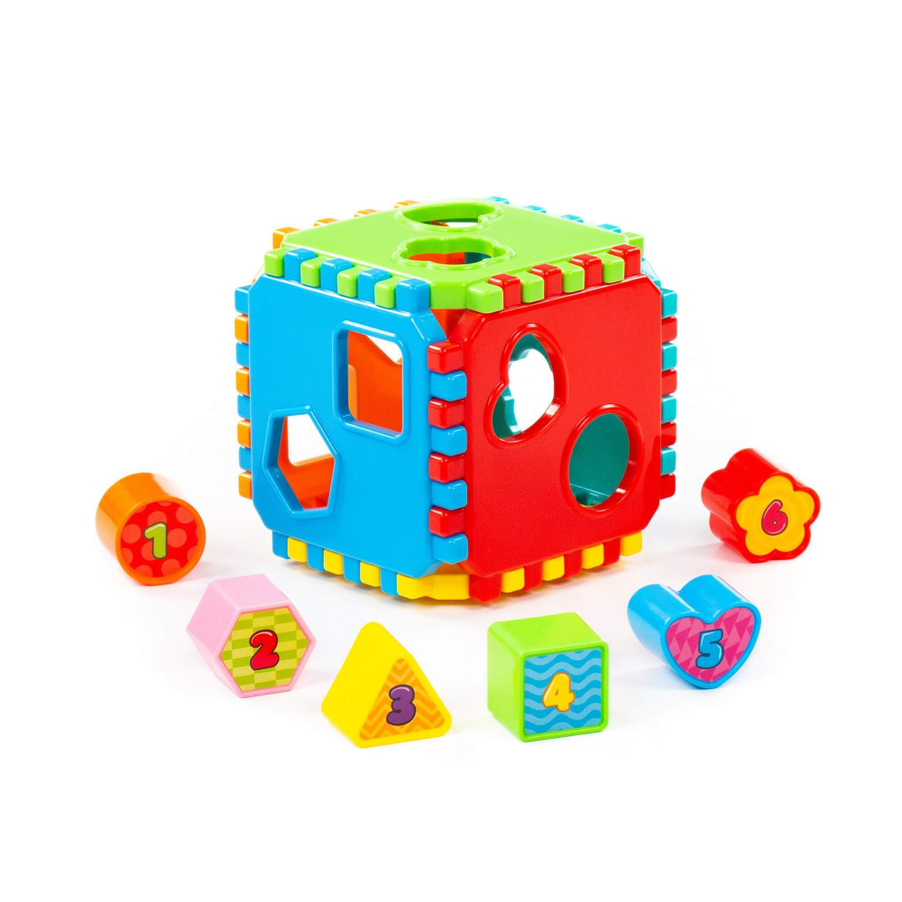 91642/Игрушка развивающая "Куб" (в сеточке)/5