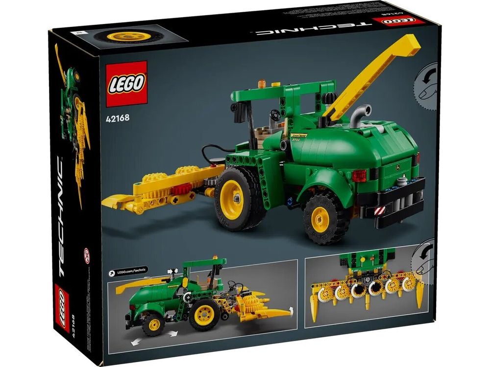 Конструктор LEGO Technic 42168 Кормоуборочный комбайн John Deere 9700