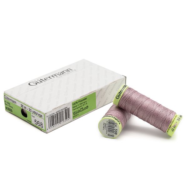 Нитки отделочные Gutermann Top Stitch 30 (30 метров), 5 кат. | 568 чайная роза