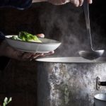 Набор глубоких тарелок IKEA GLADELIG (ГЛАДЕЛИГ), Серый, 21 см, 4 шт