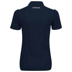 Женское поло Head Club 22 Tech W - dark blue