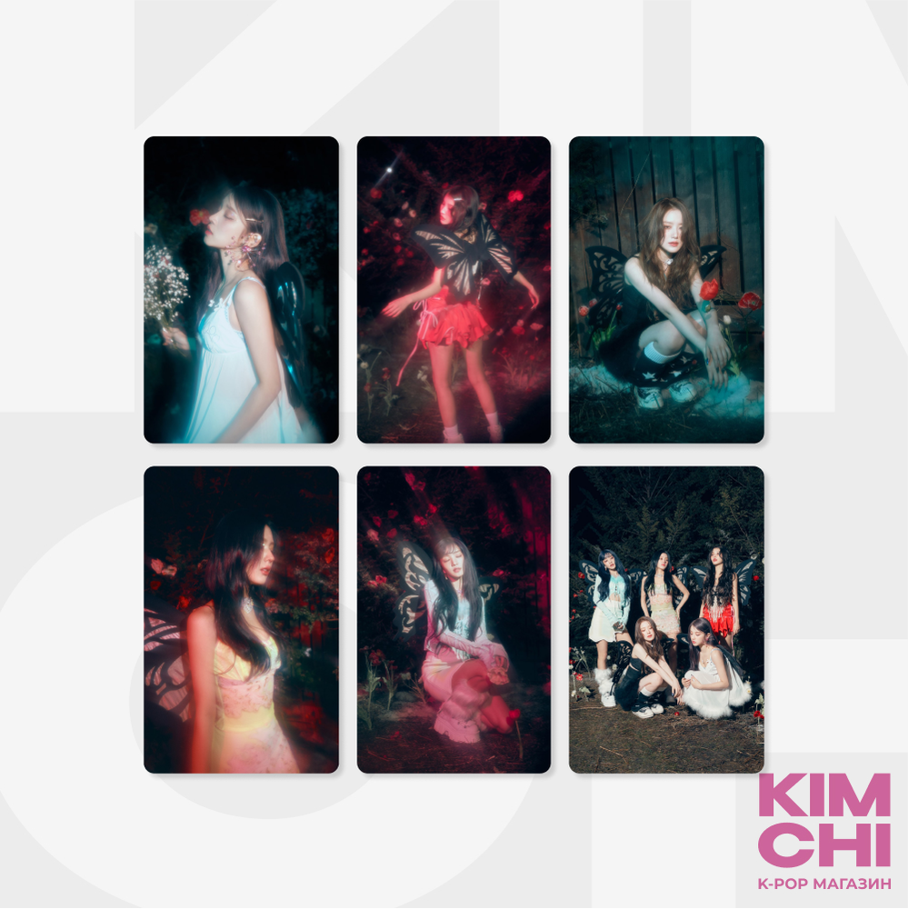 Набор фотокарточек - (G)I-DLE - I Feel Набор фотокарточек - (G)I-DLE - I Feel