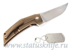 Нож Tashi Bharucha Custom Heatseeker Titaniumфотография - 7