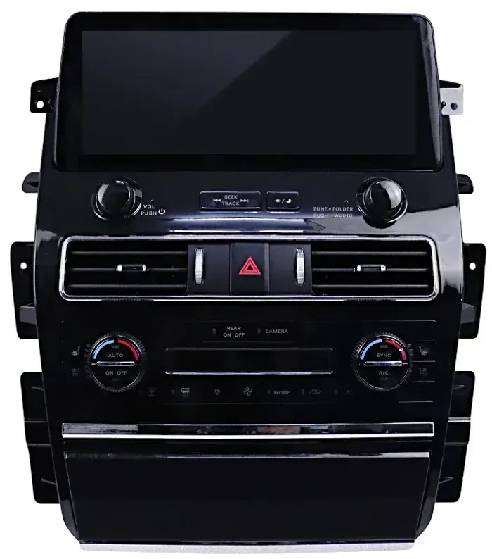 Магнитола для Nissan Patrol Y62, Infiniti QX56/QX80 2010-2019 (поддержка Bose, 360 и мониторов) - Kuberg PH-N1210 на Android 10, Быстрая, 4G SIM-слот, CarPlay