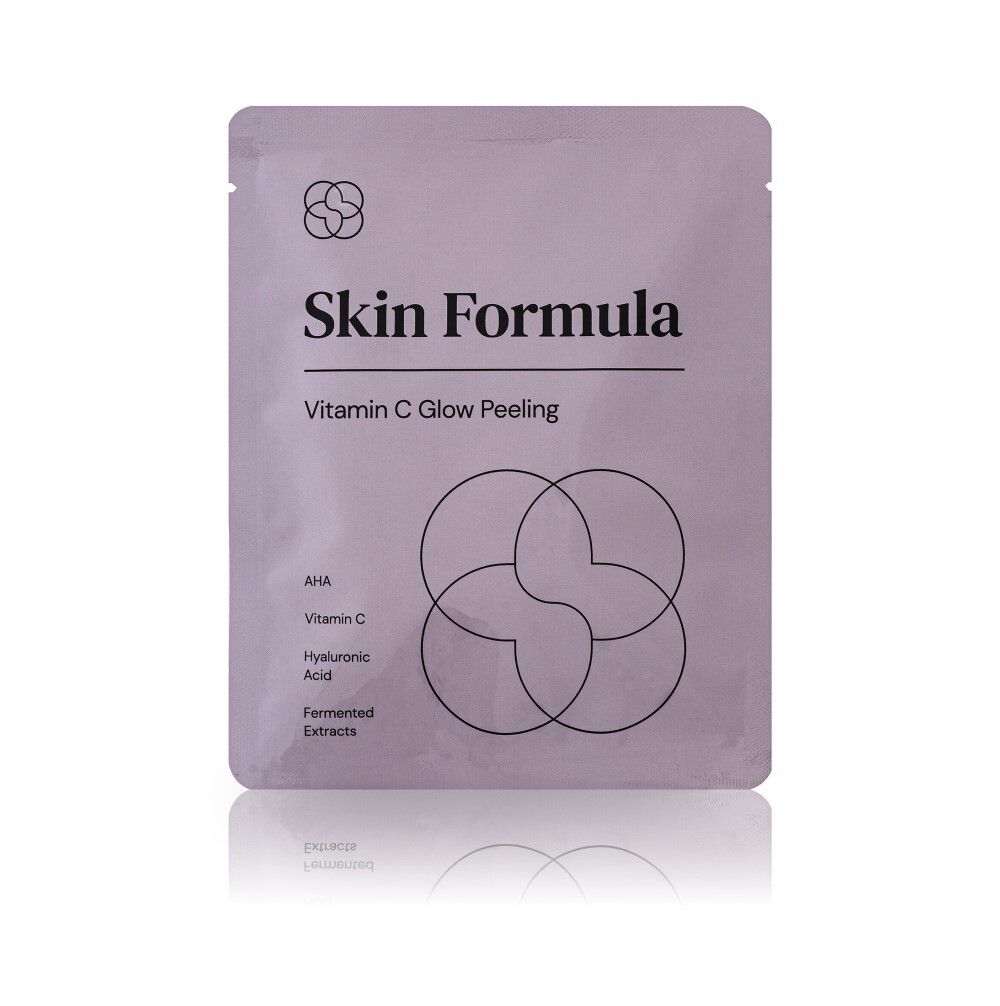 Skin Formula Vitamin C Glow Peeling Омолаживающий пилинг для сияния и выравнивания тона кожи, 15 мл