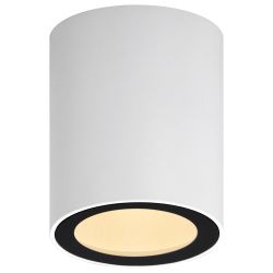 Светильник накладной ЭРА OL48 WH/BK под лампу MR16 GU10 IP44 черный/белый | Накладные светильники