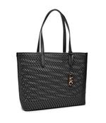 Кожаная сумка-шопер + поясная сумка Michael Kors - черный(30T4GZAT4L)