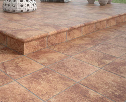 Ступень фронтальная Jasper Marron 33х33