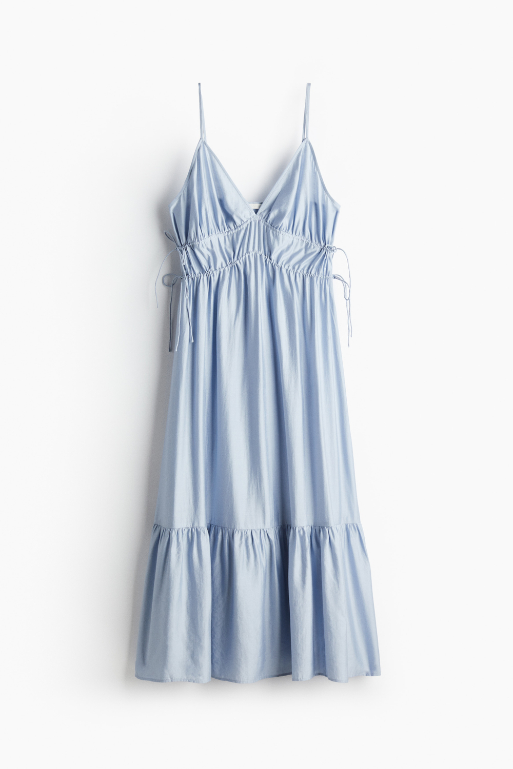 Платье макси с кулисками - H&M