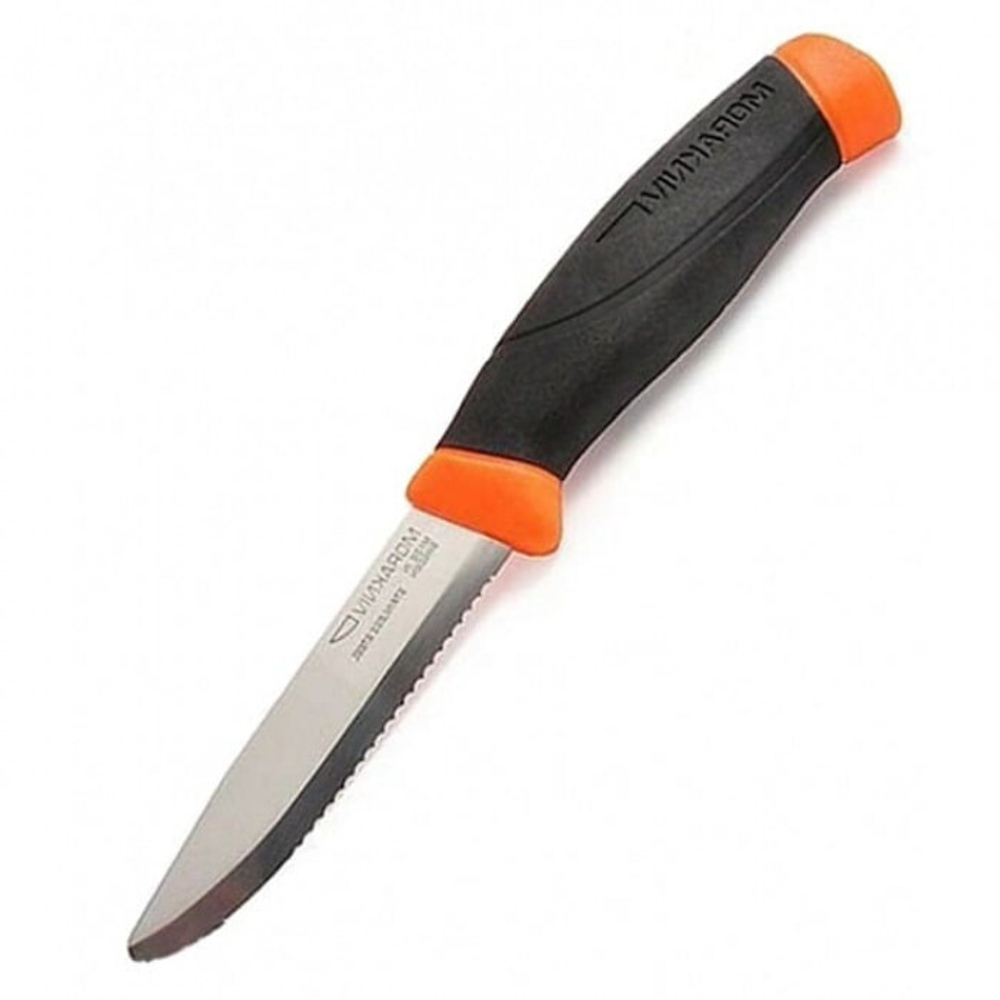 Нож Morakniv Companion F Serrated, нержавеющая сталь, 11829