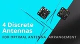 Приёмник Radiomaster DBR4 Dual Band Xross Gemini ELRS 2.4 ГГц и 900 МГц