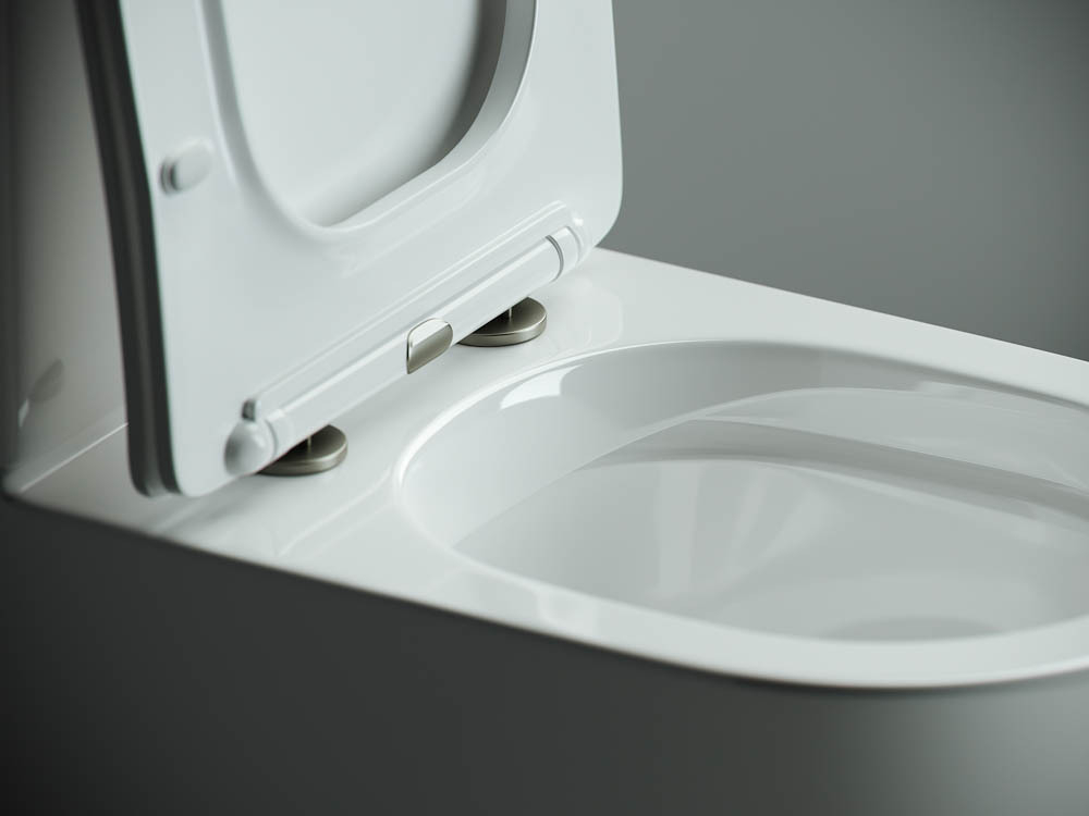 Унитаз-компакт Ceramica Nova Metropol Rimless с крышкой-сиденьем CN4001
