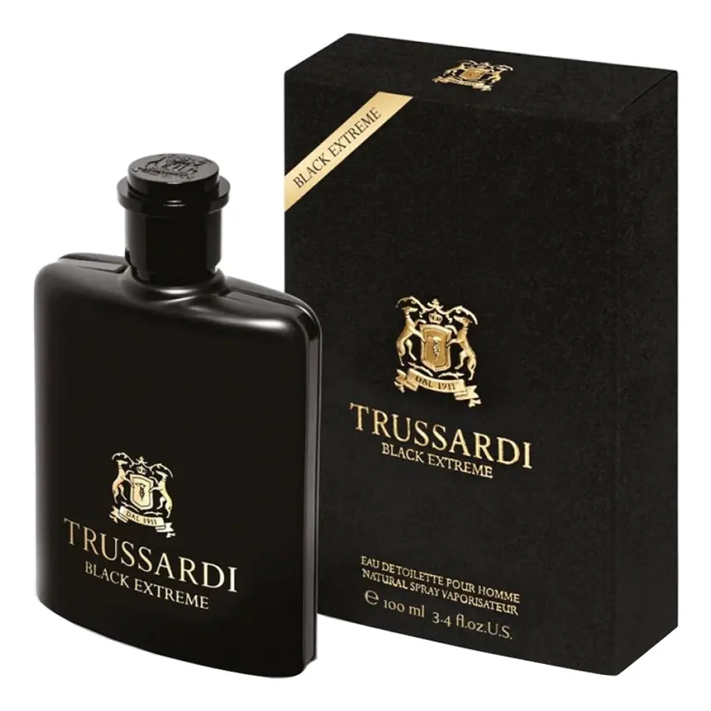 TRUSSARDI BLACK EXTREME POUR HOMME