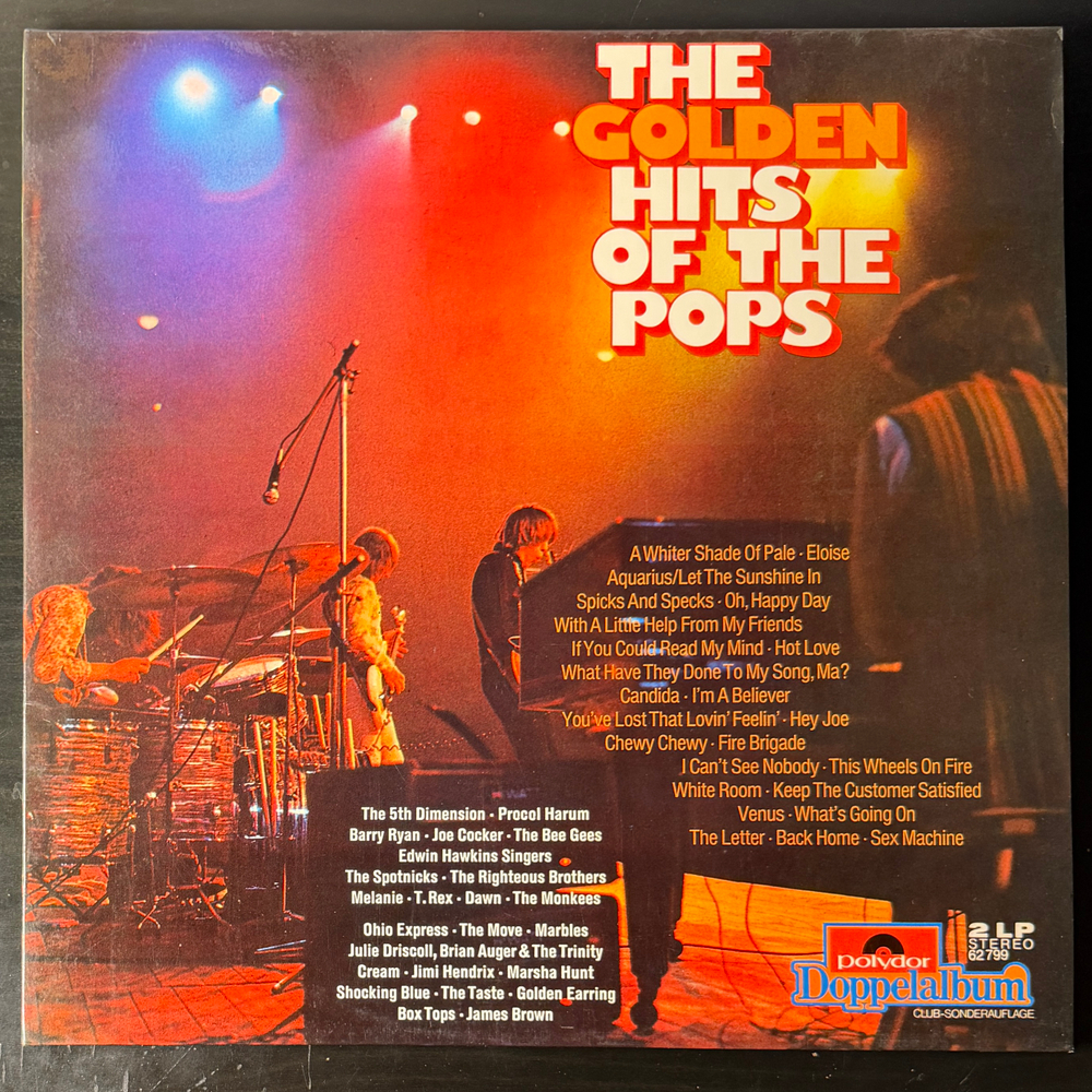 Сборник The Golden Hits Of The Pops 2LP (Германия 1974г.) Т