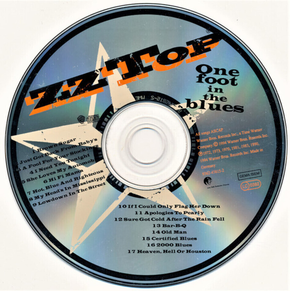 ZZ Top / One Foot In The Blues (CD)